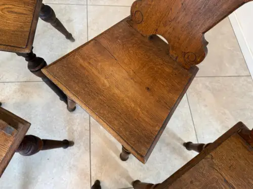 Bauernsessel Brettsessel Brettstühle Eichenholz Sessel G1959