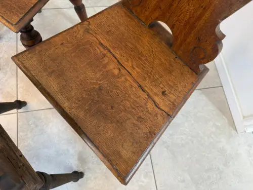 Bauernsessel Brettsessel Brettstühle Eichenholz Sessel G1959