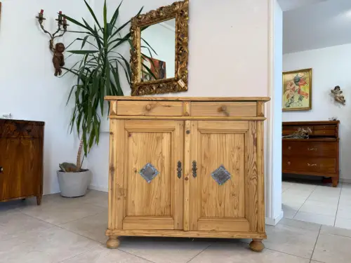 Bäuerliche Gründerzeit Anrichte Kommode Kasterl Bauernmöbel G1943