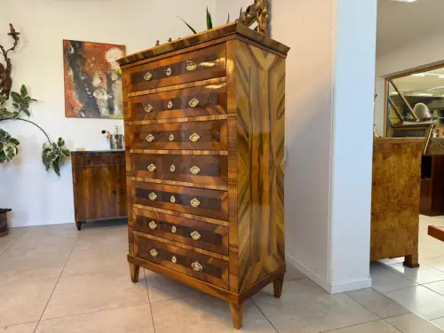 Sale Restaurierte Biedermeier 7 Ladenkommode Wochenkommode G1966