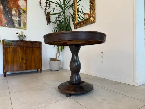 Originaler Speisezimmertisch Jugendstil Tisch Eichenholz  G1975