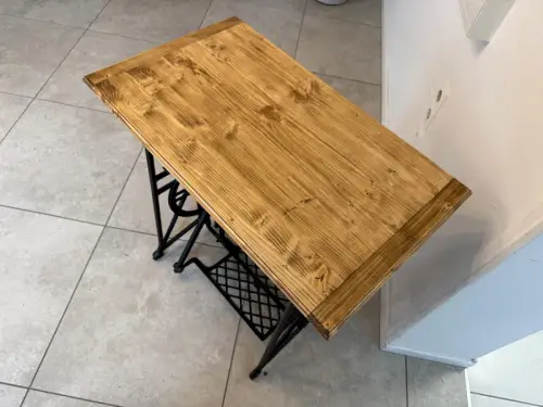 Bäuerlicher Tisch Nähmaschinentisch Gusseisern TraumG2023