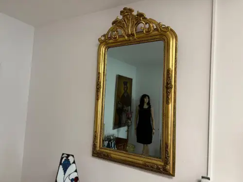 Sale Florentiner Spiegel Barockspiegel Akanthusblattschnitzkunst Altvergoldet G2