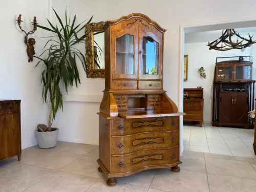 Tabernakel Barockstil Aufsatzsekretär Ladenschrank G1995