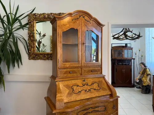Tabernakel Barockstil Aufsatzsekretär Ladenschrank G1995