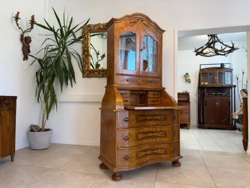 Tabernakel Barockstil Aufsatzsekretär Ladenschrank G1995