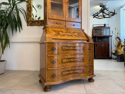 Tabernakel Barockstil Aufsatzsekretär Ladenschrank G1995