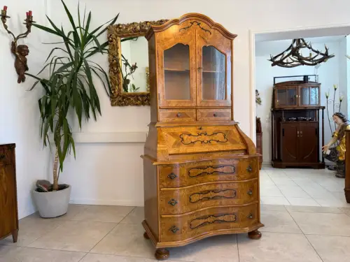 Tabernakel Barockstil Aufsatzsekretär Ladenschrank G1995