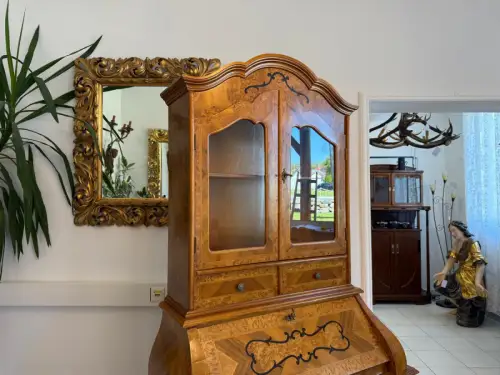 Tabernakel Barockstil Aufsatzsekretär Ladenschrank G1995