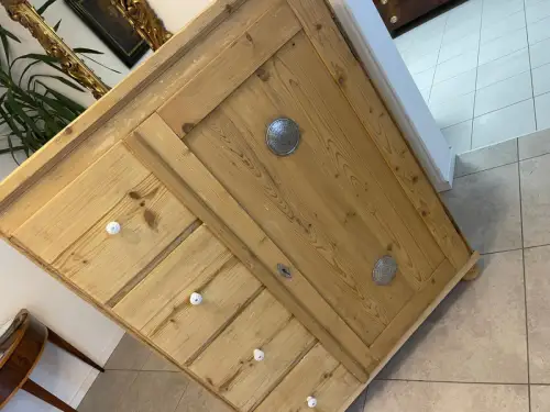 Biedermeier Brotschrank Almerschrank Speiskasten G1057