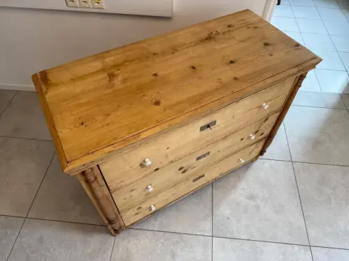 Antik originale  Biedermeier Kommode Ladenkommode B2125