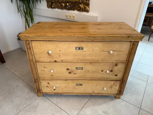 Antik originale  Biedermeier Kommode Ladenkommode B2125