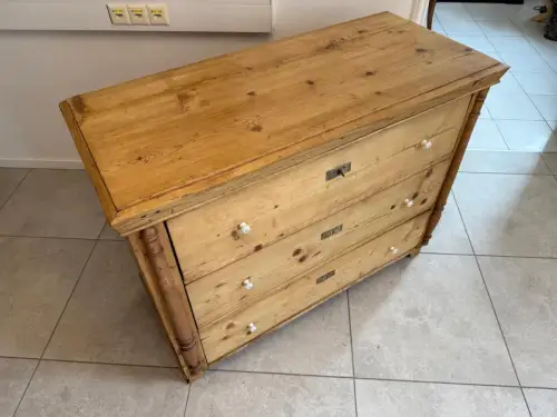 Antik originale  Biedermeier Kommode Ladenkommode B2125