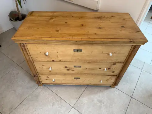 Antik originale  Biedermeier Kommode Ladenkommode B2125
