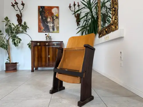 Originale Kinosessel 1er Sitz Klappstuhl Stuhl Sitzgruppe G2129