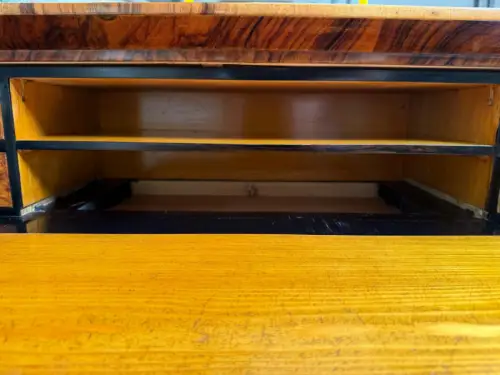 SALE Restaurierte Biedermeier Schreibkommode Nussholz Antiquität Antikmöbel G215