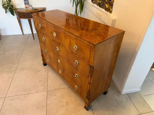 SALE Restaurierte Biedermeier Schreibkommode Eschenholz Antiquität Antikmöbel G2