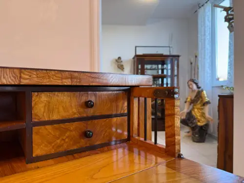 SALE Restaurierte Biedermeier Schreibkommode Eschenholz Antiquität Antikmöbel G2