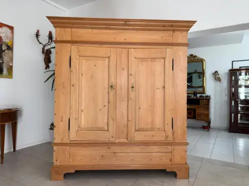 Originaler Bauernschrank Biedermeierschrank Hallenschrank Bauernkasten G2175