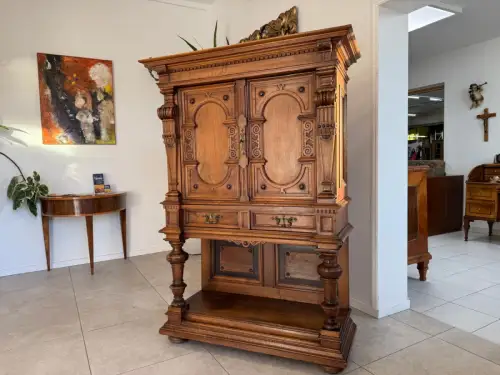 Sale Säulenanrichte Stollenschrank Gründerzeit Anrichte Antiquität G2188