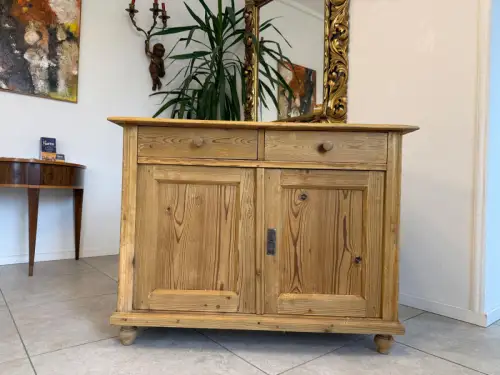 Bäuerliche Gründerzeit Anrichte Kommode Kasterl Bauernmöbel Antik G2217