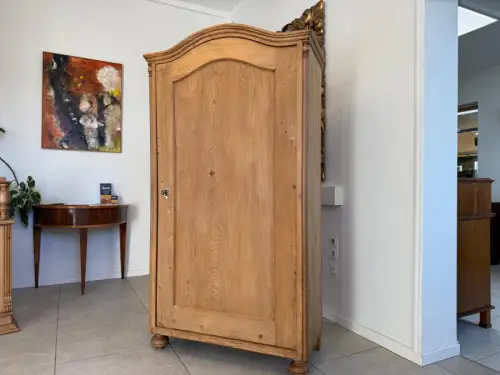 Originaler 1 türiger Bauernschrank Gründerzeit Naturholzschrank G2288