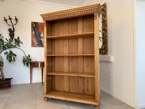 Altes Bauernregal Bücherregal Stellage Bauernschrank Naturholzmöbel G2287
