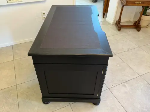 Restaurierter Jugendstil Schreibtisch Sekretär Freisteher Originalstück G2275