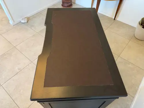 Restaurierter Jugendstil Schreibtisch Sekretär Freisteher Originalstück G2275