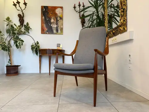 Perfekter dänischer Armlehnsessel Stuhl Buchenholz G2265