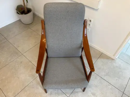 Perfekter dänischer Armlehnsessel Stuhl Buchenholz G2265