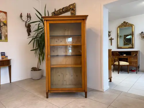 SALE Originale Biedermeier Vitrine Bücherschrank Sammlervitrine Antiquität G2262