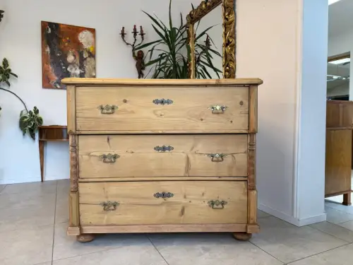 restaurierte Biedermeier Kommode Ladenkommode Antik G2295