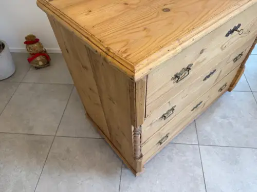 restaurierte Biedermeier Kommode Ladenkommode Antik G2295