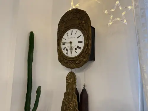 Comtoise Frankreich Wanduhr Rarität Signatur H. Piquant G2325