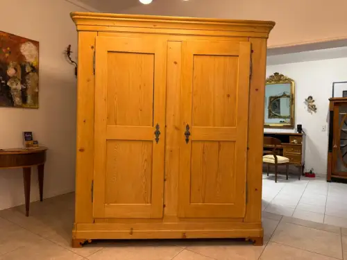Steirischer Biedermeier  Bauernschrank Naturholzschrank G2268
