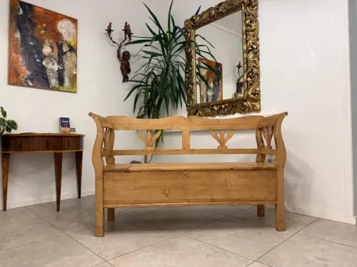 Truhenbank Küchenbank Bauernmöbel Bauernmöbel G2360