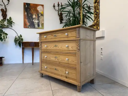 Restaurierte Jugendstil Kommode Ladenkommode Weichholz G2382