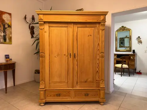 SALE Gründerzeit Bauernschrank Biedermeier Schrank G2399