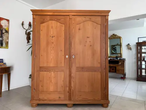Originaler Bauernschrank Biedermeierschrank Hallenschrank Bauernkasten G2185