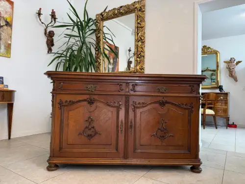Originale Pfeiferlbarock Anrichte Barschrank Buffet Altarschrank D1009