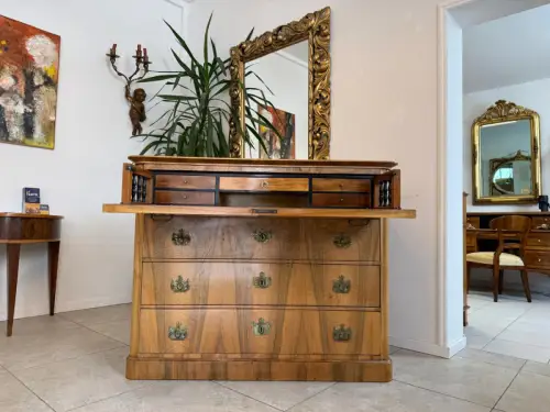 Biedermeier Schreibkommode Ladenkommode Original Antiquität D1007