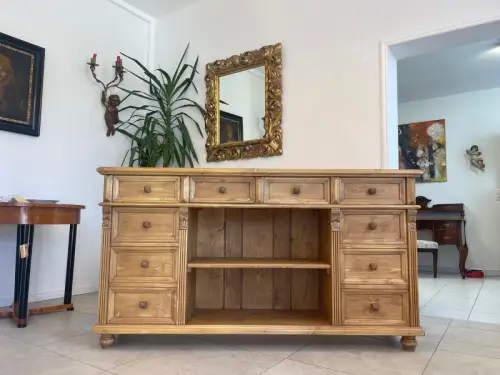 Massive 10 Laden Ladenkommode Ladenschrank Apothekerschrank Bauernmöbel G1275