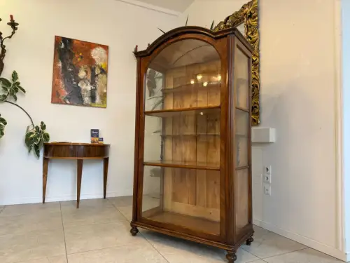 SALE Originale Spätbiedermeier Vitrine Bücherschrank Sammlervitrine Antiquität D