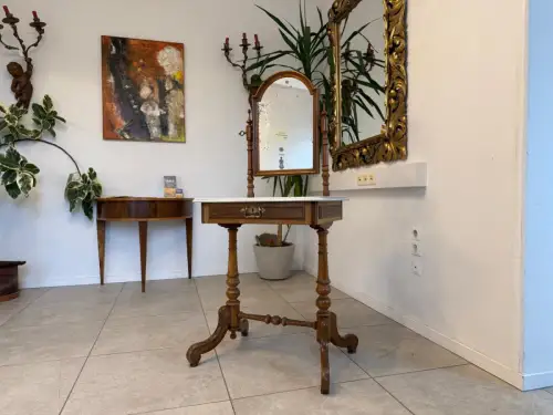 Originaler Altdeutscher Schminktisch Beistelltisch Spieltischerl D1038