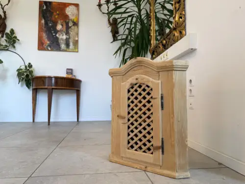 Bäuerliches Eckkasterl Bauernkasterl Eckregal Biedermeier Möbel G1044-1