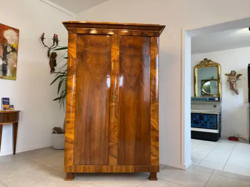 SALE Biedermeier Schrank Kleiderkasten Hallenschrank Antiquität G1040-1