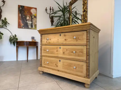 SALE Restaurierte Gründerzeit Kommode Ladenkommode Weichholz D1077 Kopie