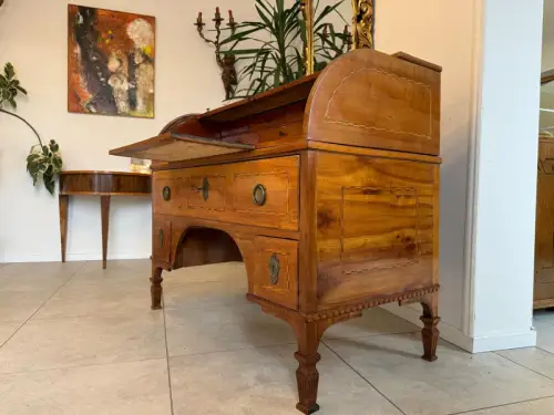 Sale Originaler Josefinischer Sekretär / Schreibtisch Klassizismus Antiquität D1