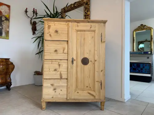 Biedermeier Brotschrank Almerschrank Speiskasten D1167
